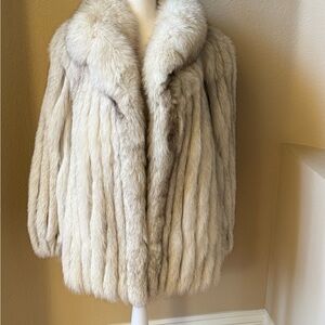 Natural Finland Blue Fox Jacket